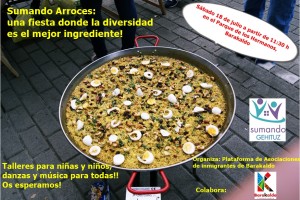 Cartel Sumando Arroces cast