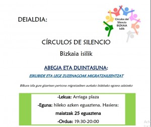 Círculo Silencio Bizkaia eusk