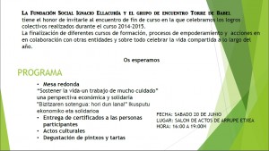 TorredeBabel cierre 2015 a