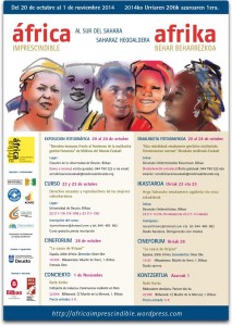 cartel Africa imprescindible 2014