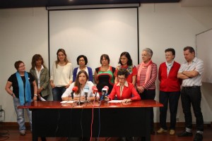 trabajadoras de hogar rueda de prensa